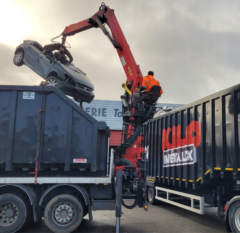 reprise vhu véhicule hors usage kilo metaux laval saint-berthevin